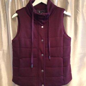 Burgundy Vest